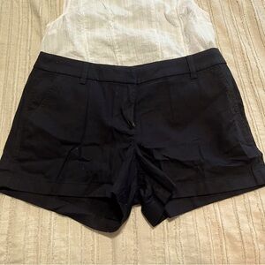 J. Crew Black Chino Shorts Size 10, New with Tags!